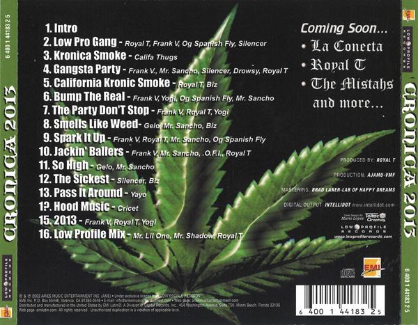 Cronica 2013 Name Chicano Rap